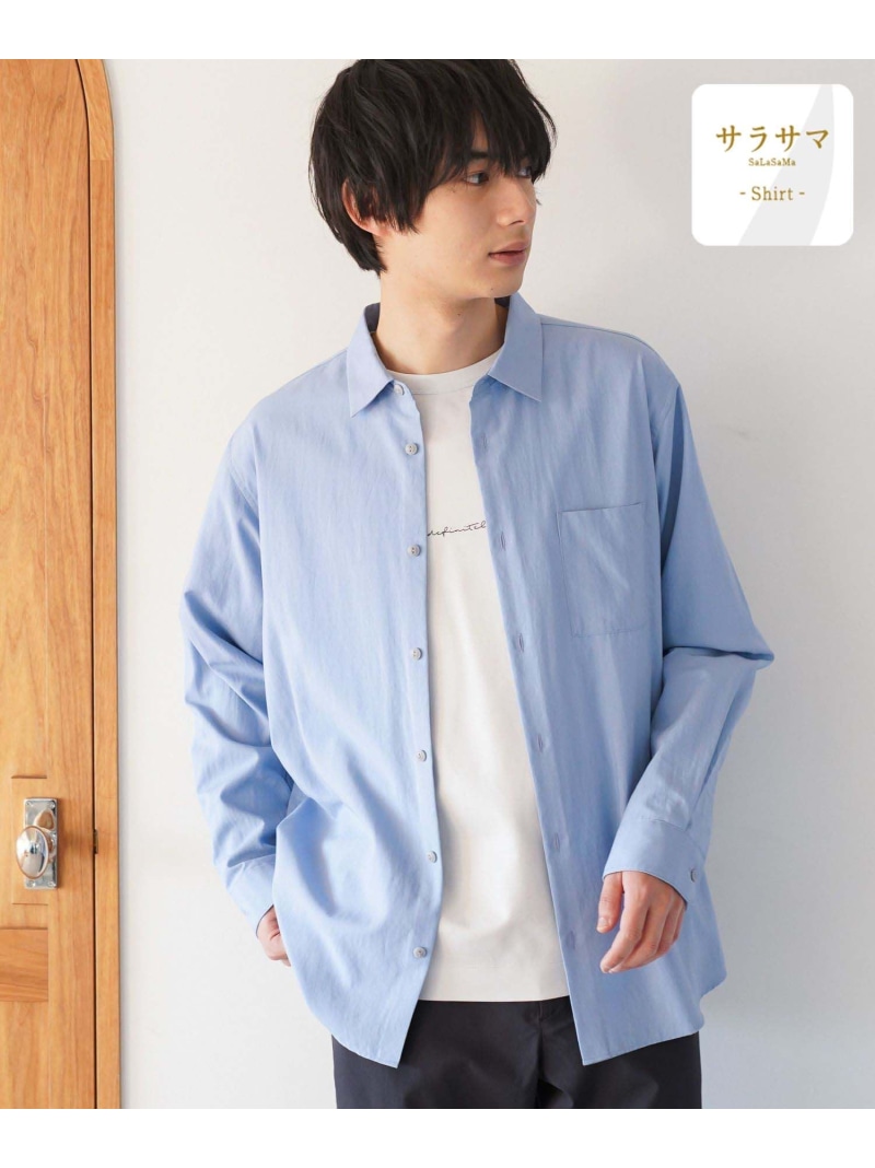 楽天市場】【SALE／50%OFF】サラサマレギュラーシャツ/長袖/234563