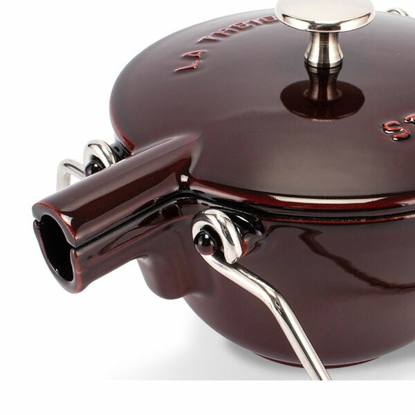 楽天市場】ストウブ Staub ラウンド ティーポット 16.5cm 茶こし付き