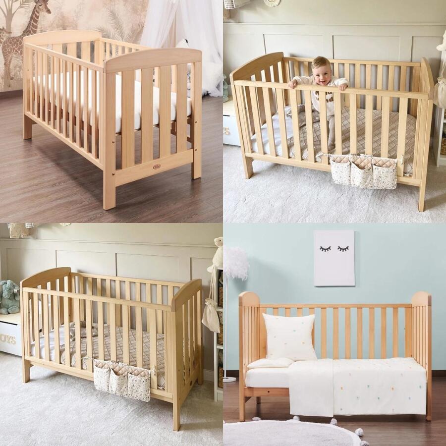 楽天市場】Boori アリス (新型・固定柵モデル)【6歳までベビーベッド