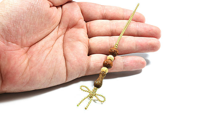 沈香ストラップ 鈴付き ③ 【公式通販】