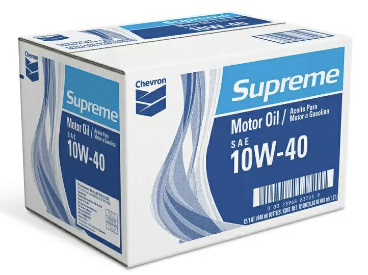 楽天市場】《メーカー直送品》10W-40【Chevron】Supreme oil
