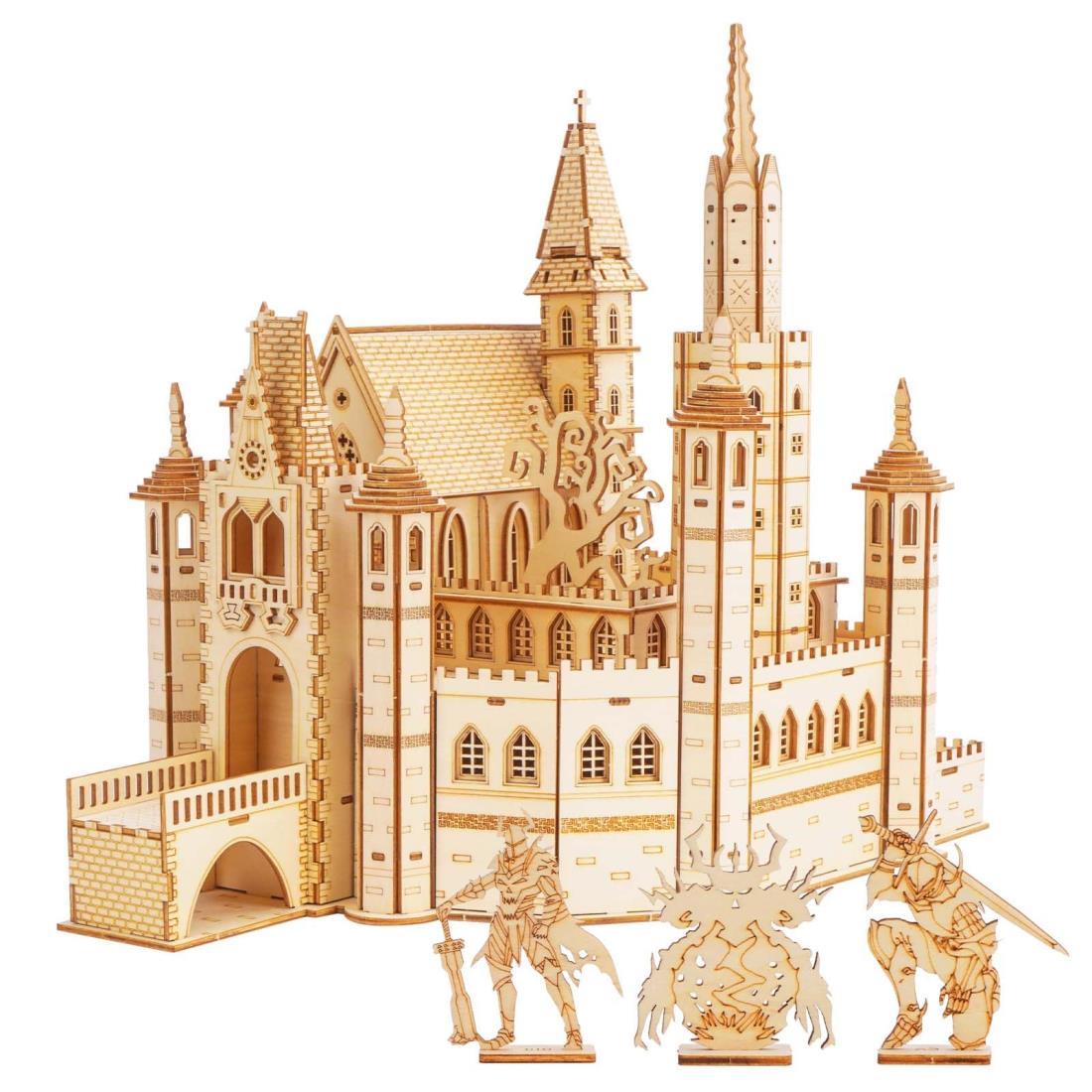 楽天市場】Hallisun 3D木製パズル 大人向け 14歳+ 組み立て立体パズル