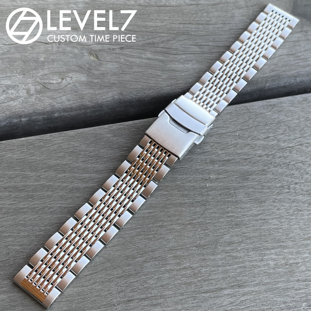 楽天市場】無垢ステンレス ベルト シルバー ブラッシュ×ポリッシュの