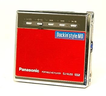 Panasonic パナソニック SJ-MJ55A-R レッド ポータブルMDプレーヤー