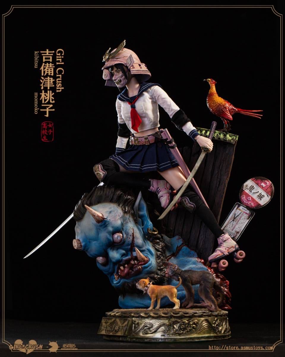 楽天市場】Asmus Toys 1/6 爆裂ガール 第2弾 吉備津桃子 桃太郎 特製