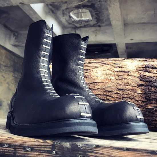 楽天市場】エンジニアブーツ メンズ V系 ミドルブーツ 本革 レザー