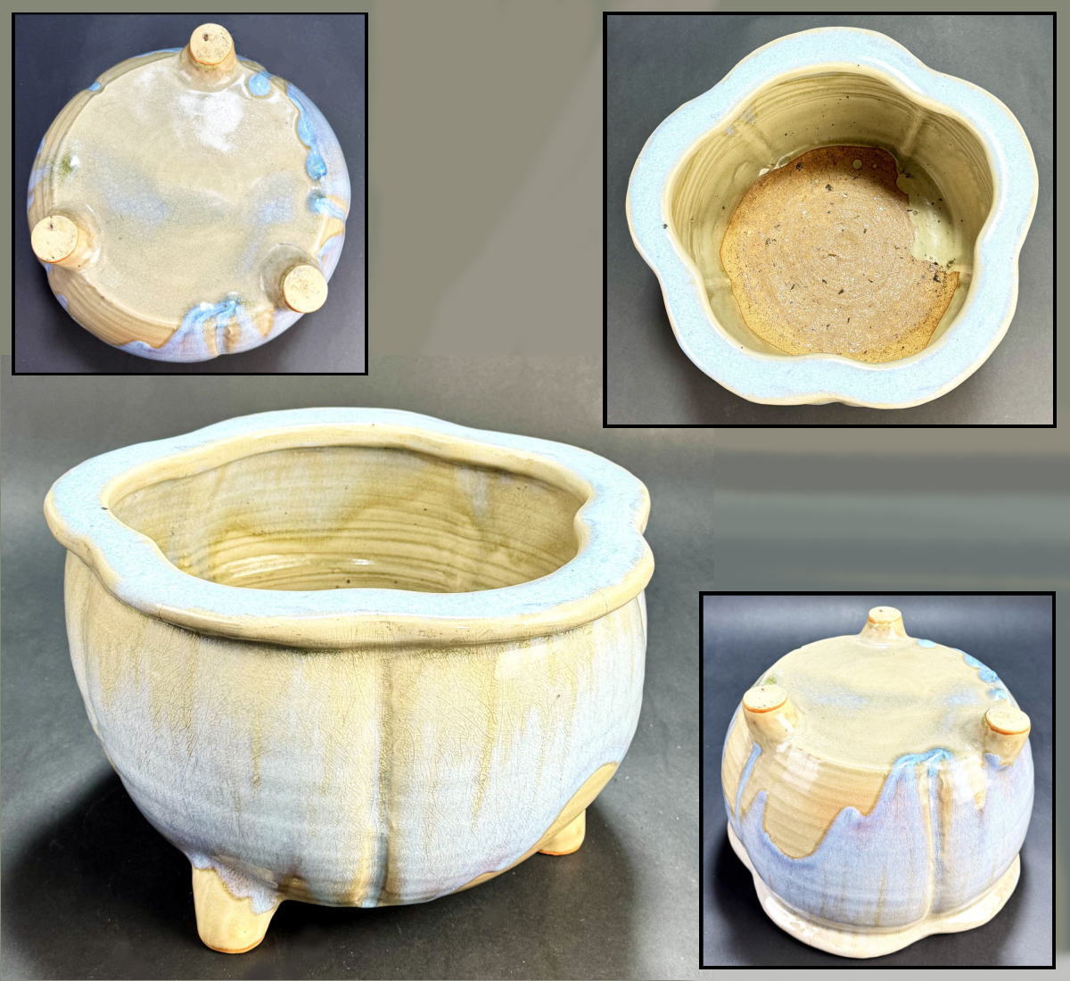 360『唐津 花型 変形鉢』 /骨董品 古美術 古玩 アンティーク 360『唐津