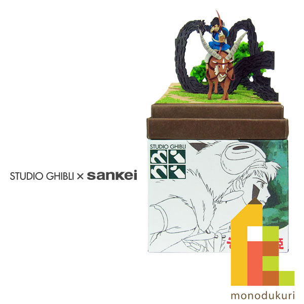 楽天市場】さんけい みにちゅあーとキット nonscale スタジオジブリ
