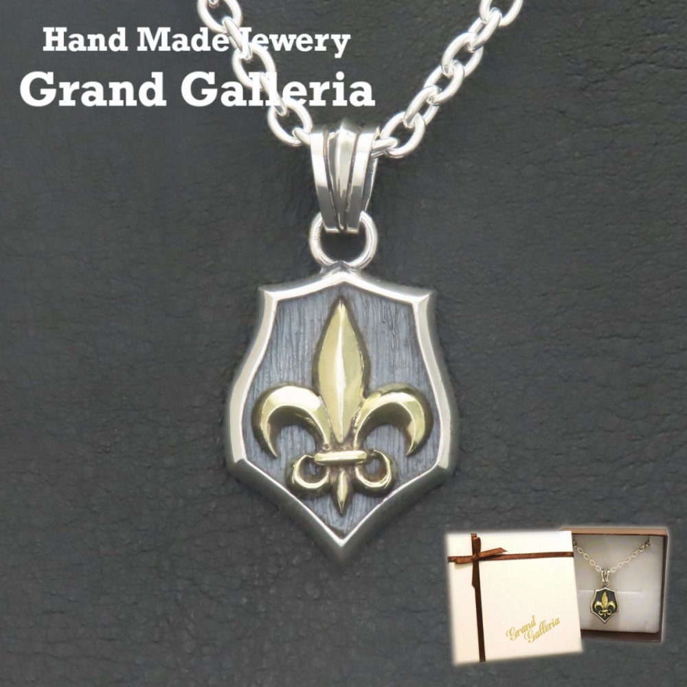 楽天市場】百合の紋章ネックレス シルバー925 ポイント10倍 【刻印無料