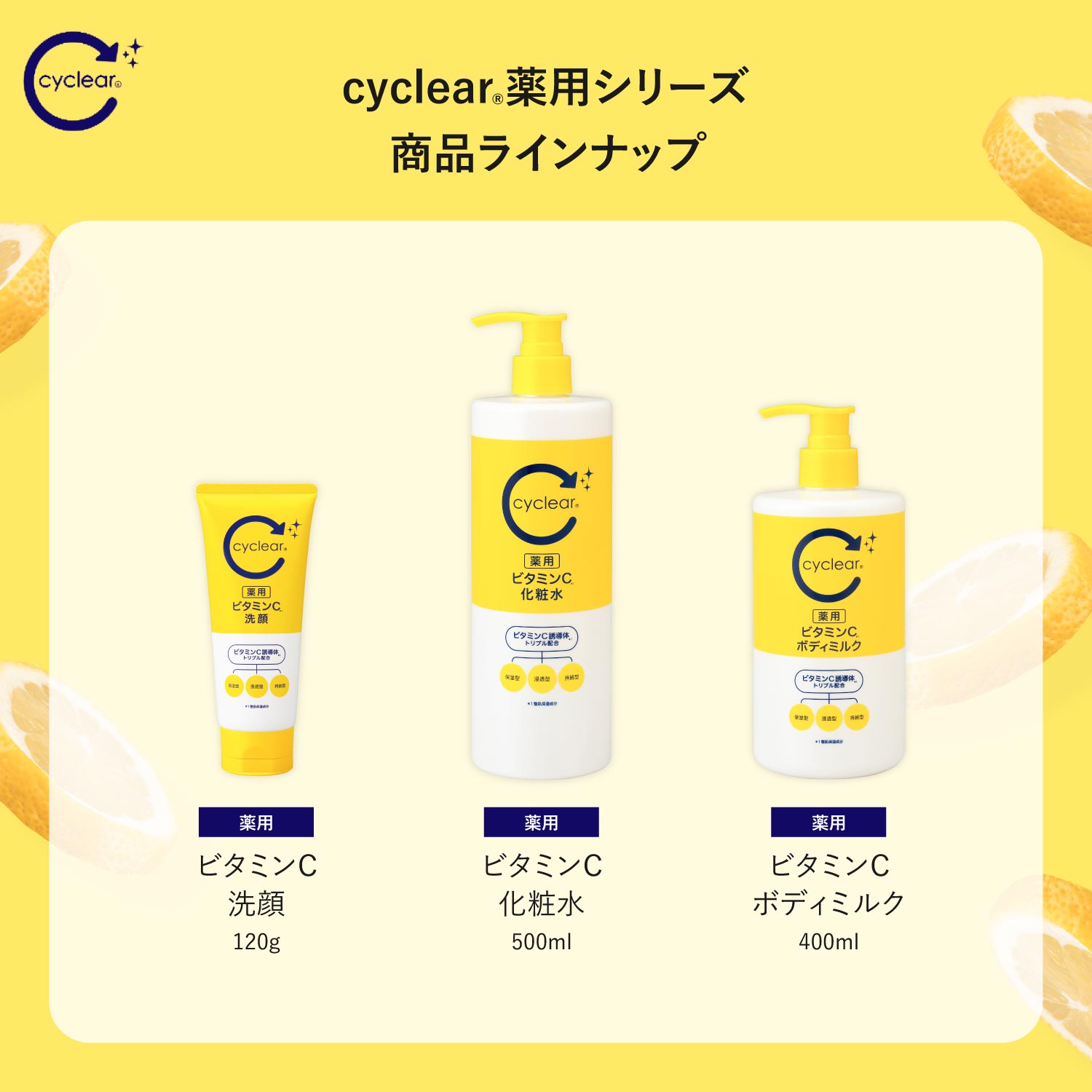 楽天市場】【10％OFF☆SALE】【公式】 cyclear 薬用 ビタミンC 洗顔