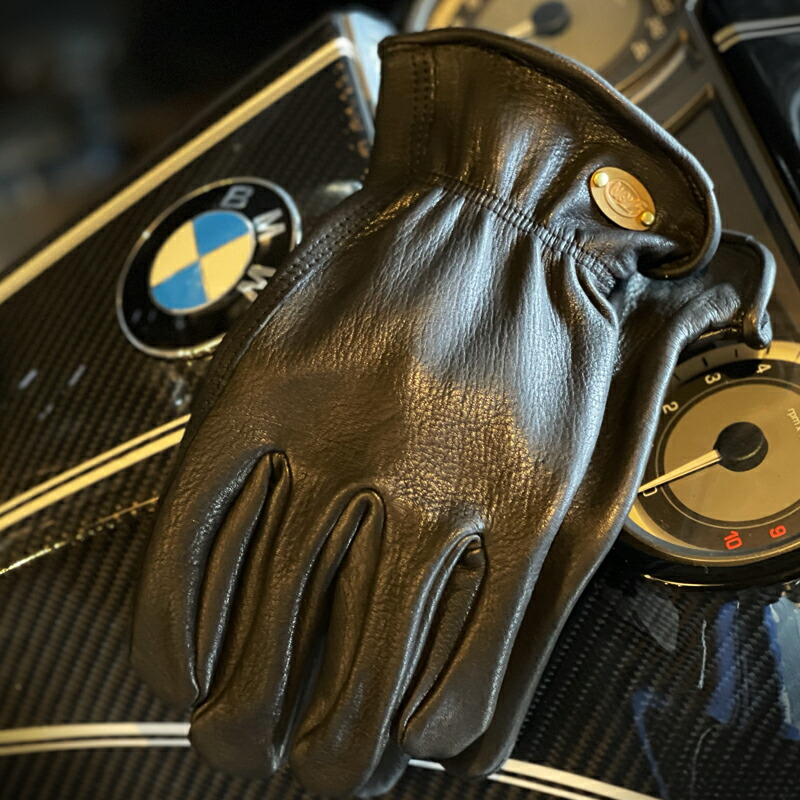 楽天市場】ZONオリジナル ディアスキングローブ 鹿革 ブラック 本革