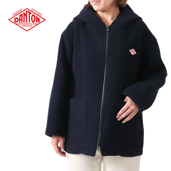 楽天市場】DANTON ダントン ウールライトパイル ウールモッサ ジップ
