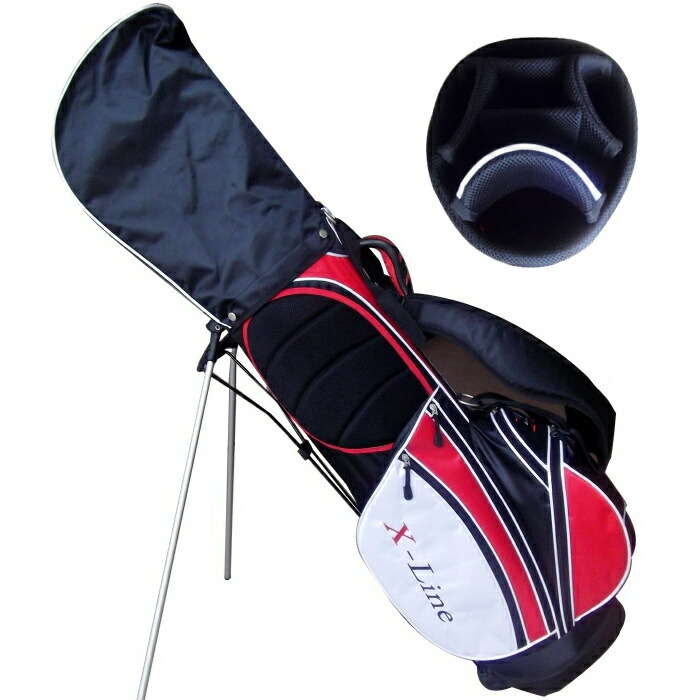 初心者おすすめ☆メンズ ゴルフクラブセット☆X-LINE☆スタンド