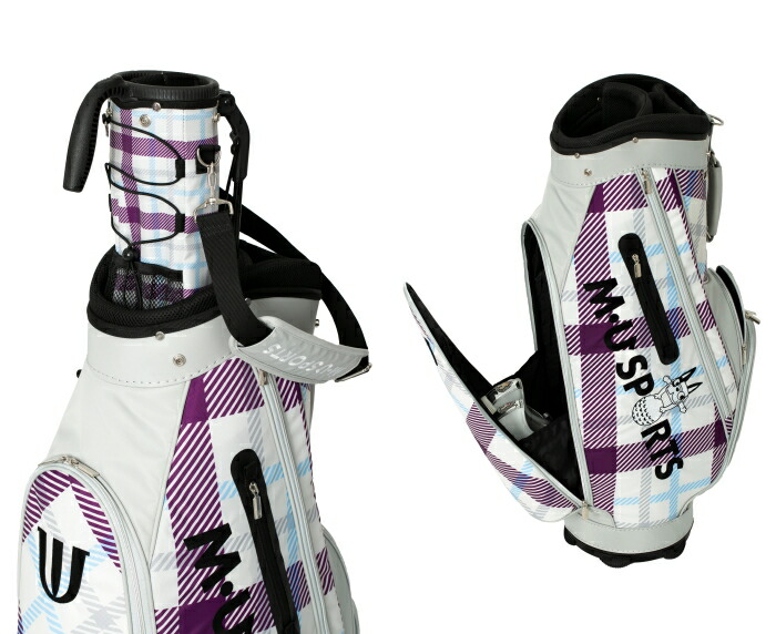 楽天市場】M・U SPORTS MUスポーツ 703D6104 キャディバッグ セルフ