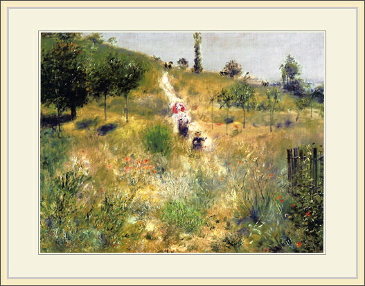 楽天市場】ルノワール・[草原の坂道] : グーピルギャラリー