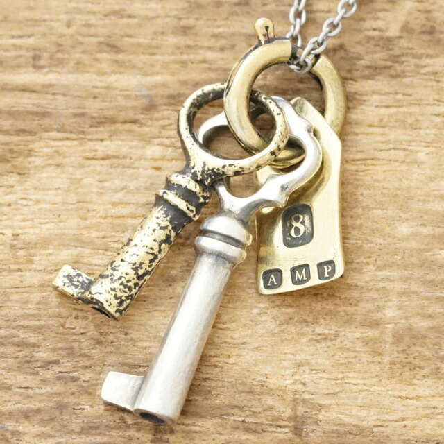 楽天市場】amp japan(アンプジャパン)キー ネックレス メンズ