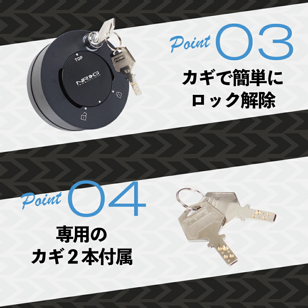 楽天市場】【 送料無料 】 NRG SRK-101 クイック ロック 1.0