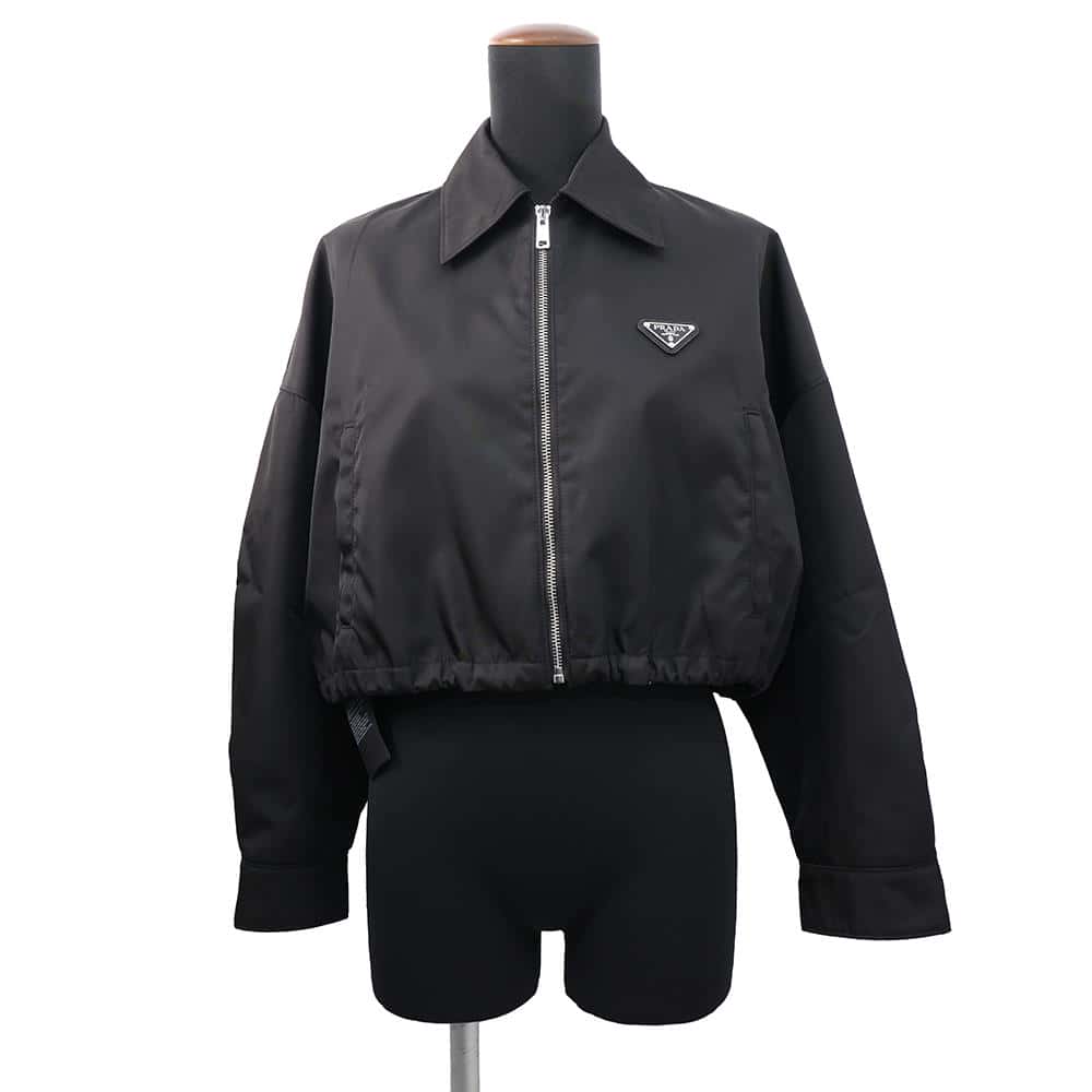 楽天市場】プラダ ジャケット Re-Nylon クロップド ブルゾンジャケット