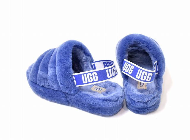 楽天市場】【中古】 UGG (アグ) FLUFF YEAH SLIDE 1095119 サンダル