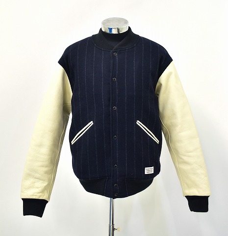 楽天市場】【中古】 WACKO MARIA (ワコマリア) VIRSITY JACKET バー