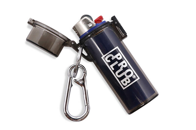 楽天市場】PRO CLUB LIGHTER CASE KEYCHAIN (TINTED/SILVER LOGO) PCLC