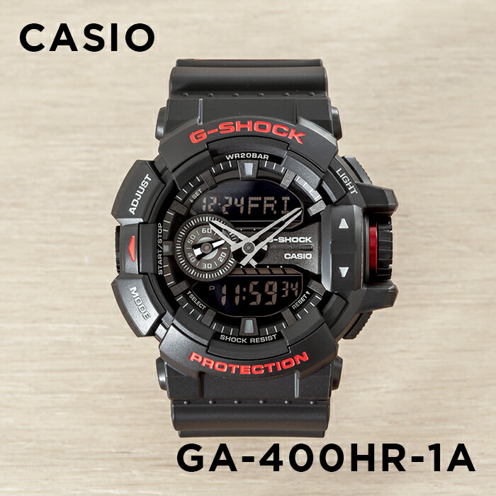 楽天市場】【10年保証】CASIO G-SHOCK カシオ Gショック GA-400HR-1A