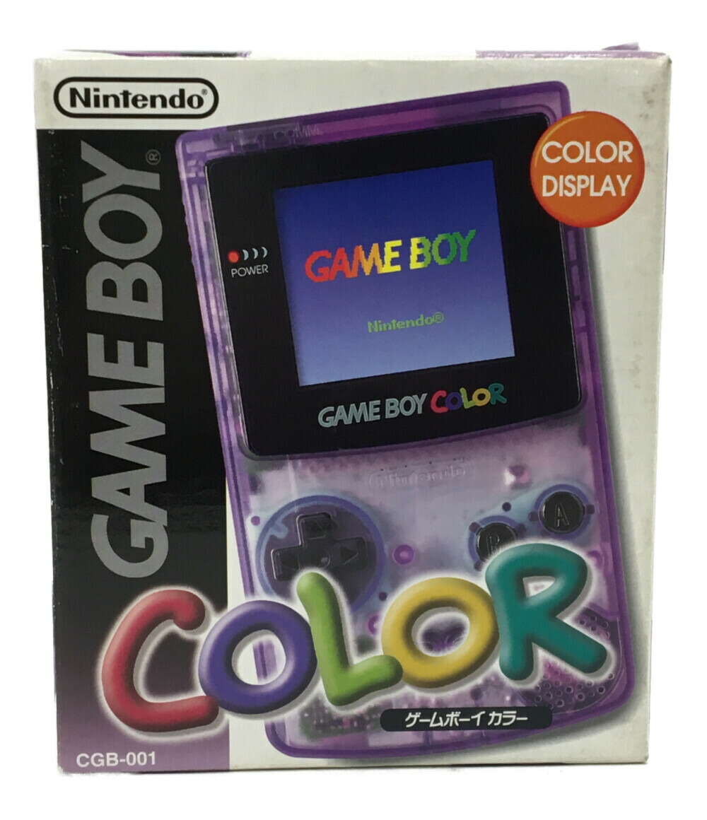 楽天市場】【中古】 ゲーム機本体 CGB-001 ゲームボーイカラー クリア