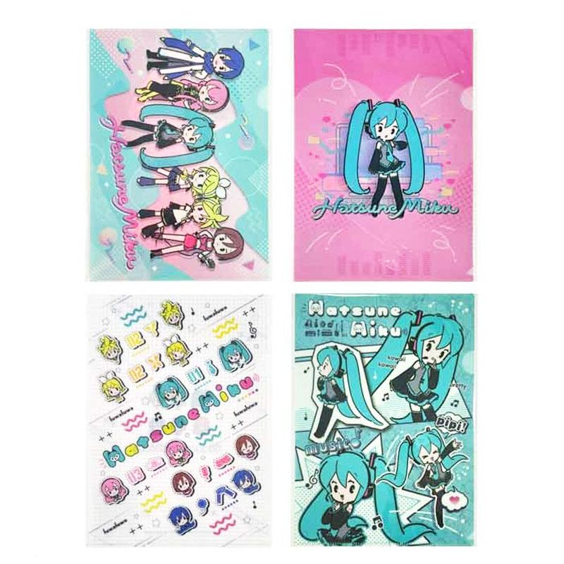 楽天市場】【限定】初音ミク A4 クリアホルダー プチシリーズ : ひゃく