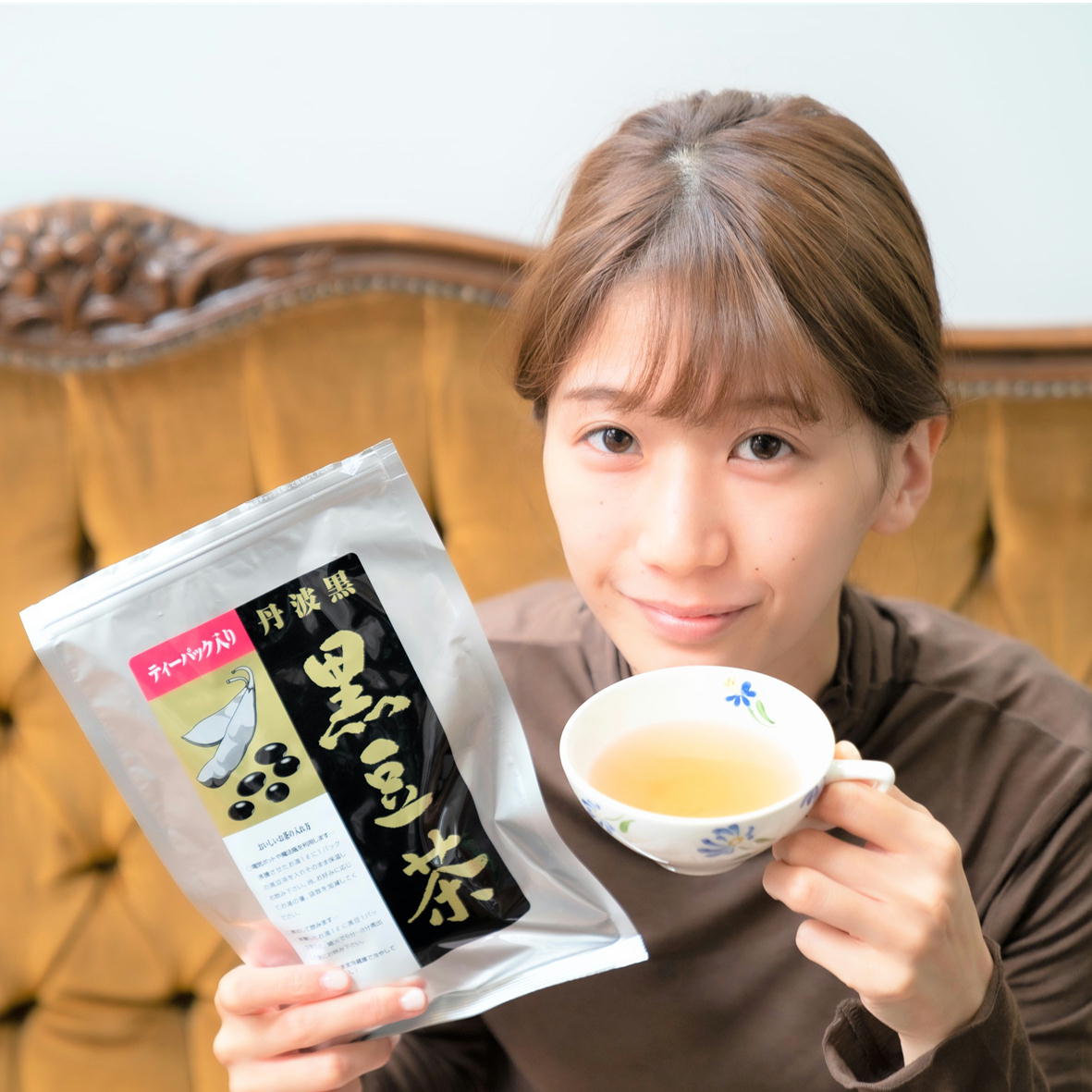 楽天市場】黒豆茶 10g×10 パック ティーバッグ 入り 丹波黒使用 お茶