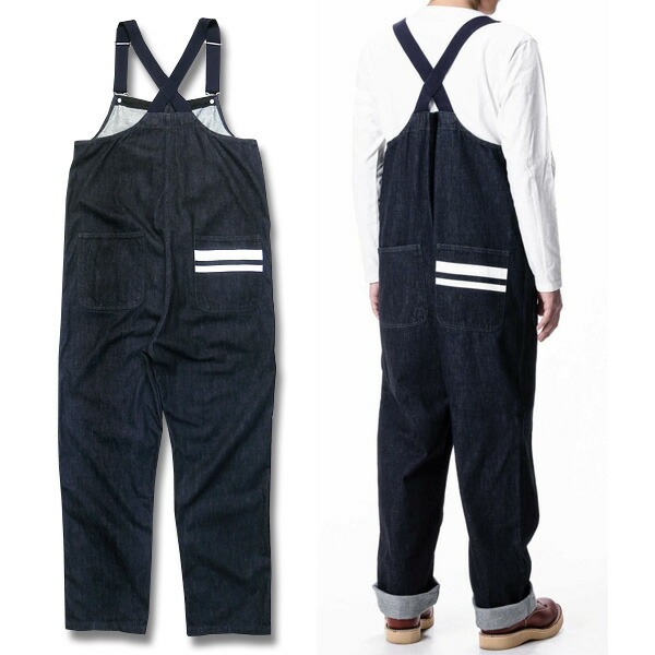 楽天市場】桃太郎ジーンズGTBデニムデッキオーバーオール【01-5000
