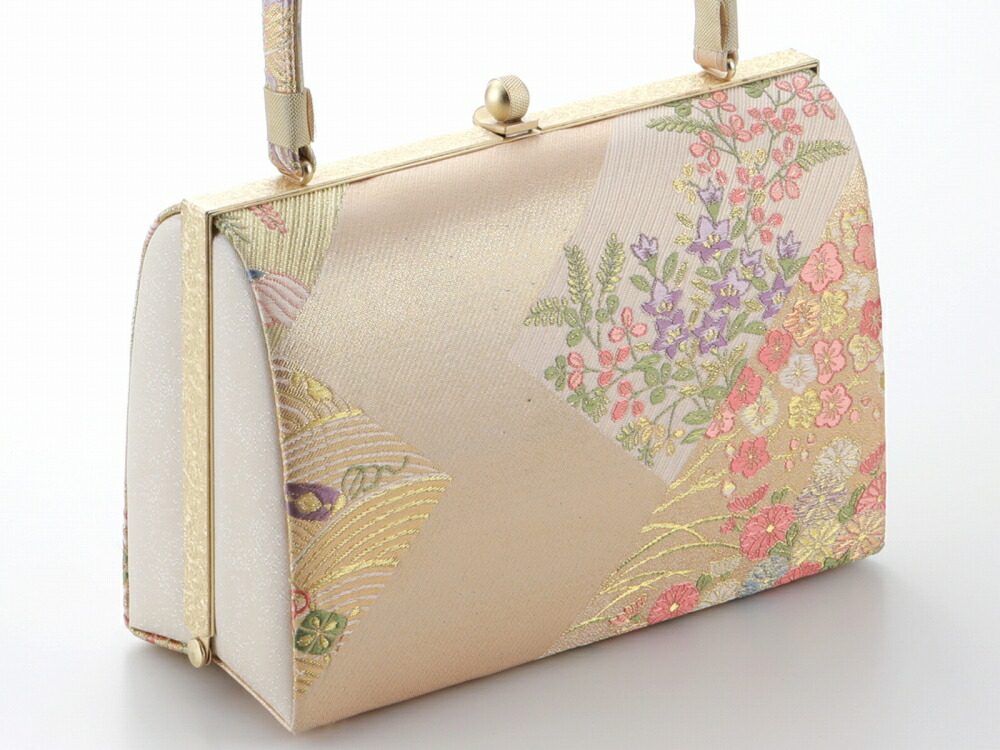 楽天市場】【30%OFF】礼装用 Mサイズ 紗織 帯地 三枚芯 草履 バッグ