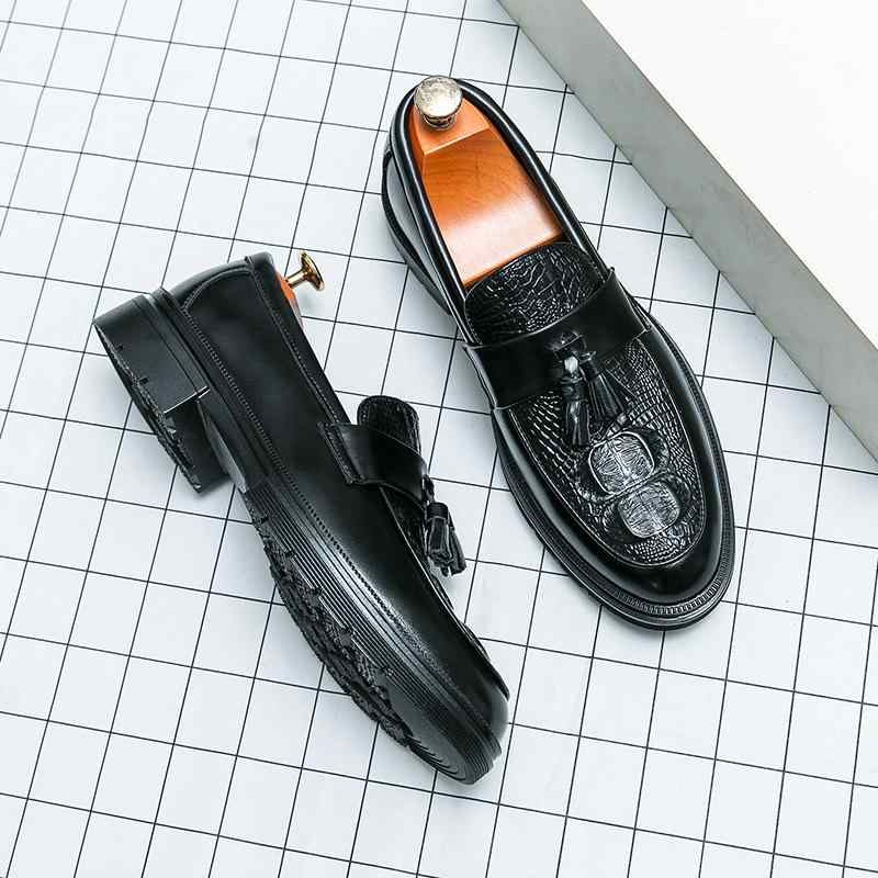 楽天市場】ローファー クロコダイル柄 紳士靴 メンズ ファッション 夏
