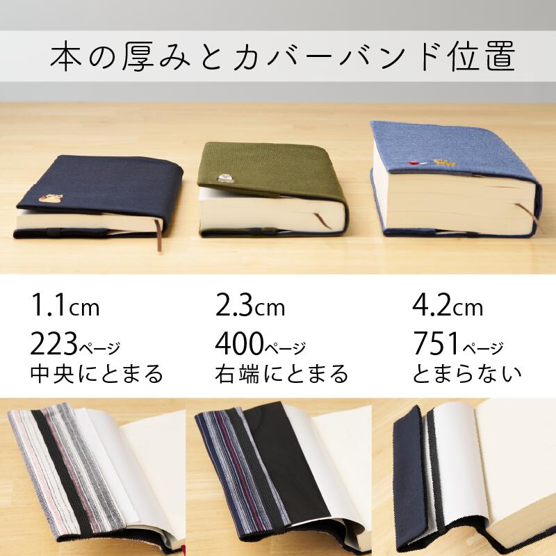 楽天市場】ブックカバー 選べる2個1320円 メール便送料無料 新書 布