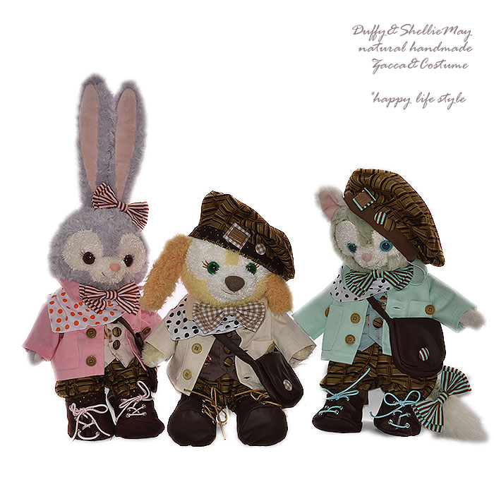 楽天市場】ダッフィーシェリーメイコスチューム・Sサイズ43cm