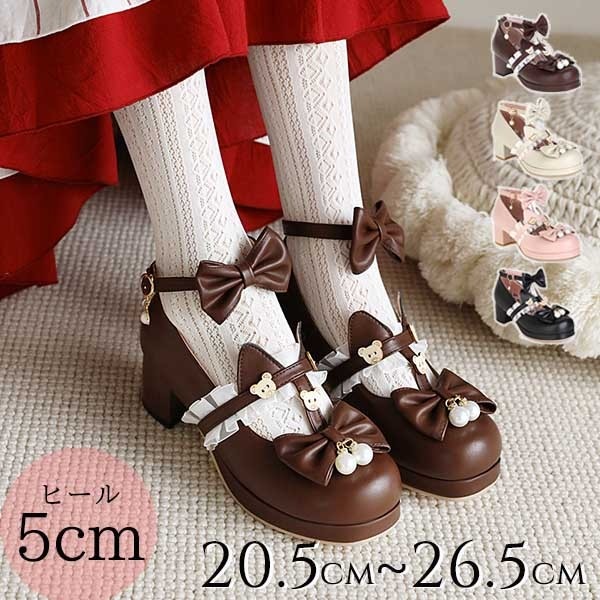 楽天市場】ロリータ 厚底 ロリィタパンプス ゴスロリ おでこ靴