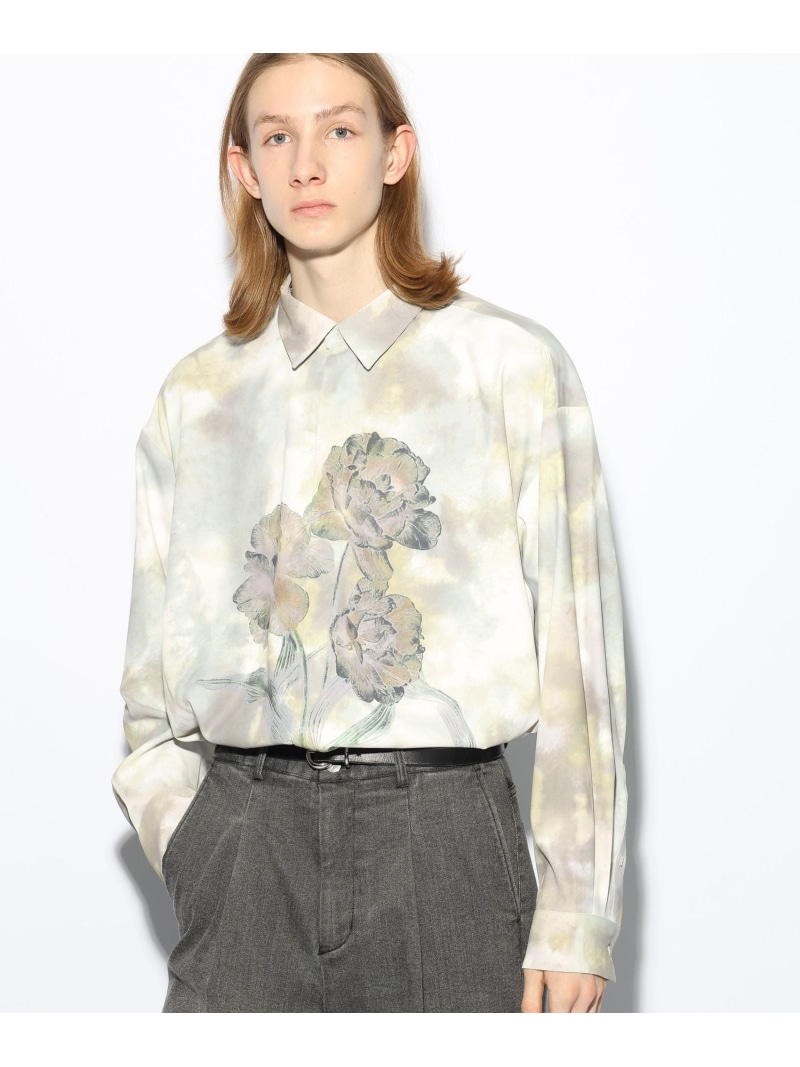 楽天市場】【SALE／37%OFF】ブラーフロントプリントシャツ HARE ハレ