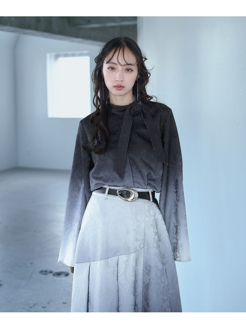 楽天市場】グラデーションジャガードボウタイシャツ HARE ハレ