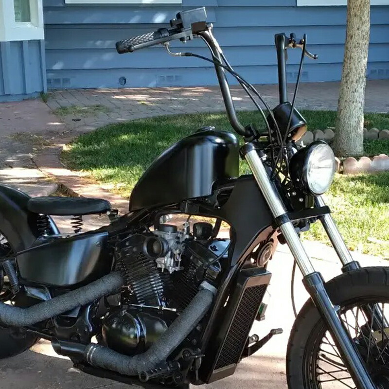 楽天市場】ハーレー 1インチ径 ナロー エイプハンドルバー(ディンプル