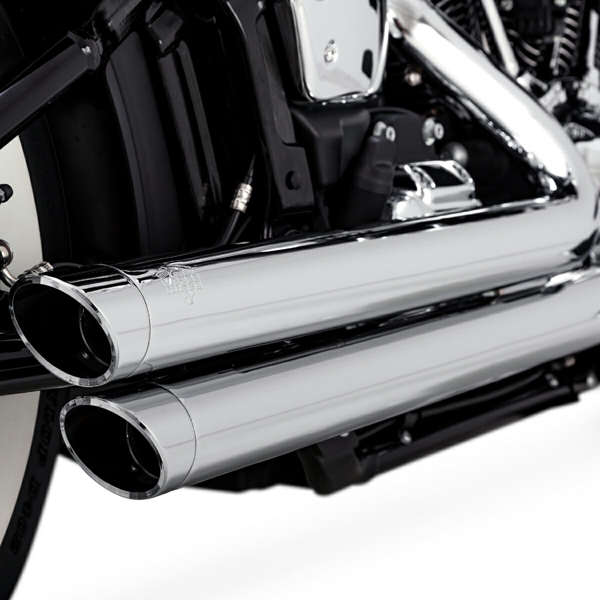 楽天市場】ハーレー M8 ソフテイル ビッグショット スタッガード 2-2