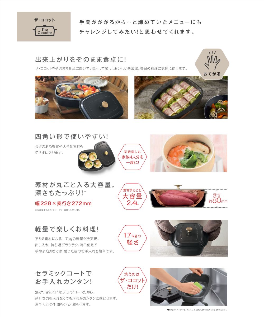 楽天市場】リンナイ【RBO-TCV】ザ・ココット 固定枠付き □デリシア用