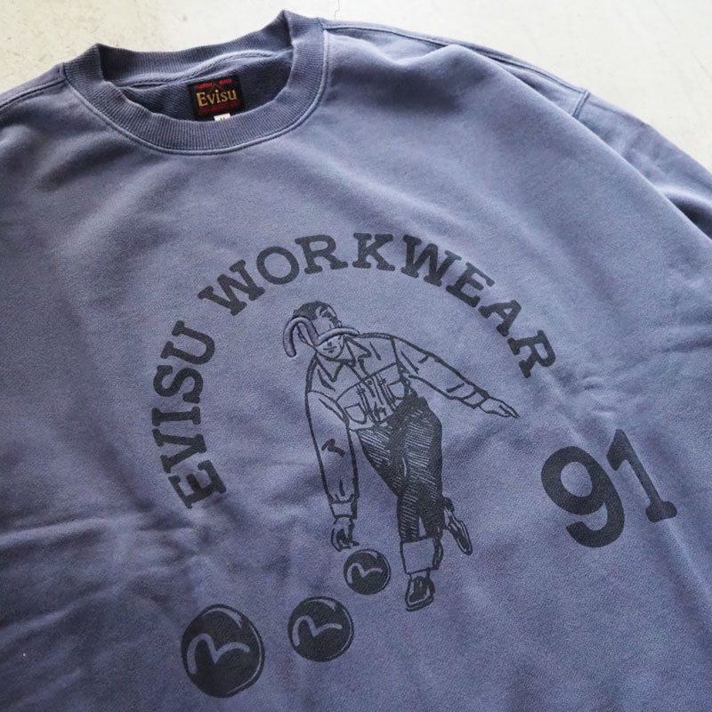 楽天市場】EVISU エヴィス トレーナー スウェット メンズ ボウリング