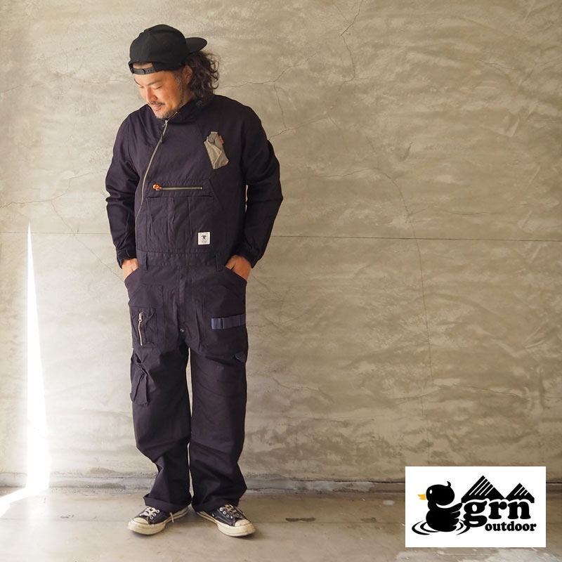 楽天市場】grn outdoor ジーアールエヌ アウトドア ジャンプスーツ