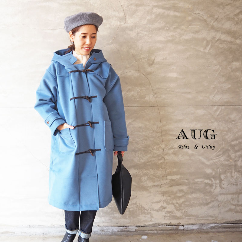 楽天市場】AUG オーグ コート レディース ダッフルコート 824053
