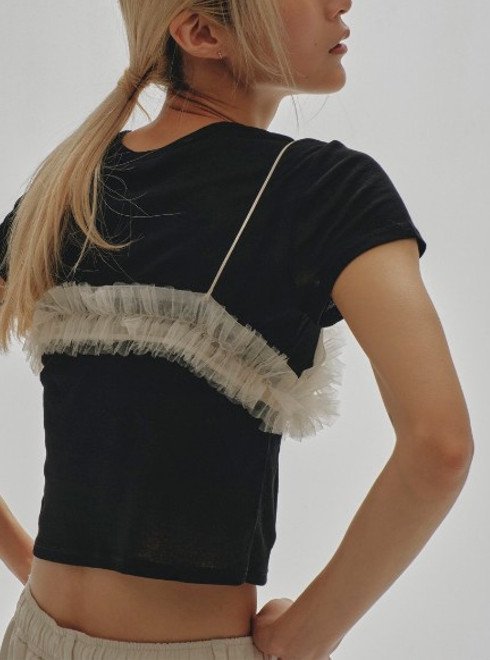 楽天市場】【即日出荷】TODAYFUL トゥデイフル Frill Tulle Bustier 24