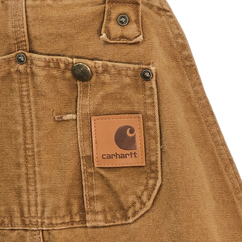 楽天市場】Carhartt カーハート ダック ダブルニー ビブオーバーオール