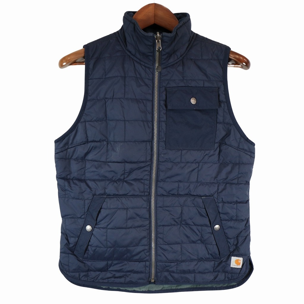 楽天市場】Carhartt カーハート リバーシブル 中綿 ベスト 防寒 ワーク