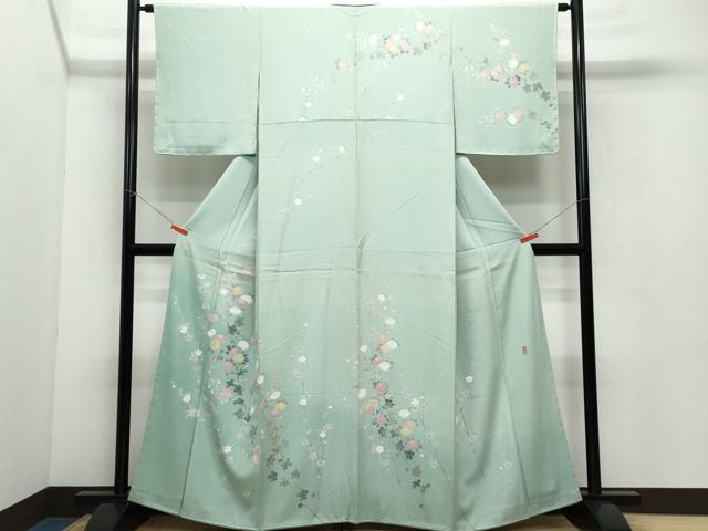 楽天市場】平和屋着物○十日町友禅作家 一梗 訪問着 枝花文 暈し染め