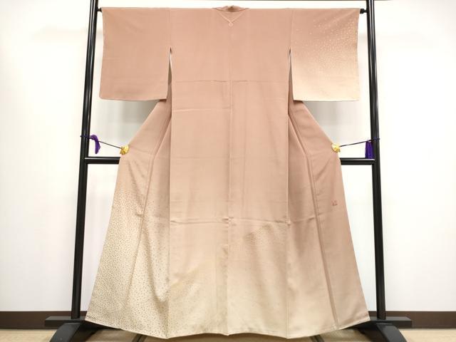 楽天市場】平和屋本店□極上 人間国宝 福田喜三郎 訪問着 箔散らし 暈