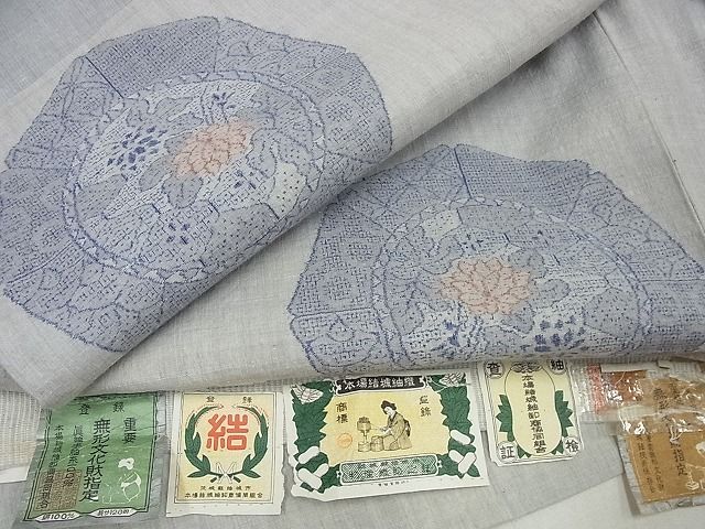 楽天市場】平和屋本店□極上 本場結城紬 重要無形文化財 モロ入り 単衣