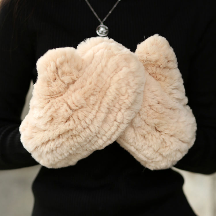 楽天市場】レッキスラビット ファー ミトン グローブ 手袋 アーム